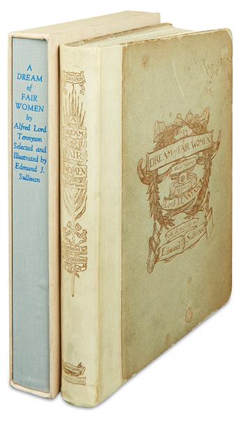 TENNYSON, ALFRED, LORD.  EDMUND J. SULLIVAN.  A Dream of Fair Women & Other Poems.